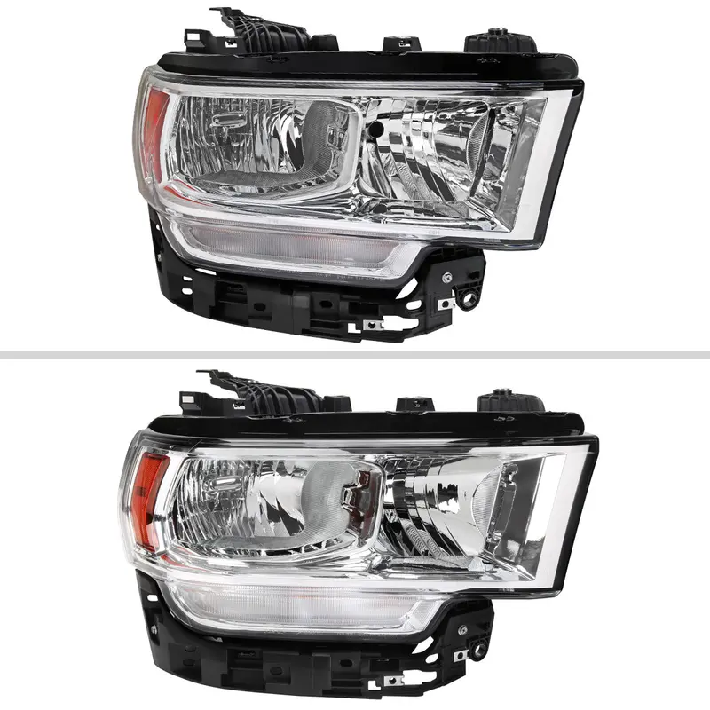 Spec-D 19-24 Ram 2500/3500 Passenger Headlight Chrome Replacement 2