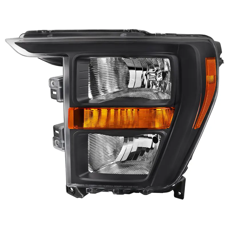 Spec-D 21-23 Ford F-150 Driver Headlight Oem Black Replacement 1