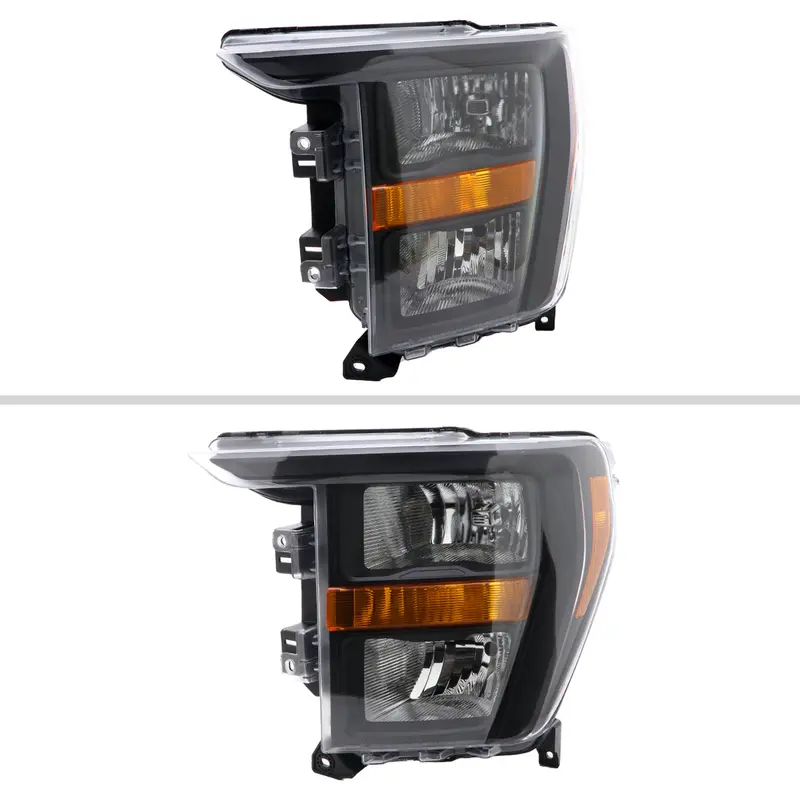 Spec-D 21-23 Ford F-150 Driver Headlight Oem Black Replacement 2