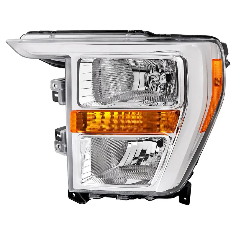 Spec-D 21-23 Ford F-150 Driver Replacement Headlight Oem Style Chrome 1
