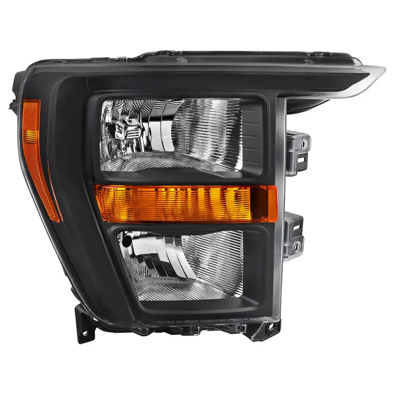 Spec-D 21-23 Ford F-150 Passenger Headlight Oem Black Replacement 1
