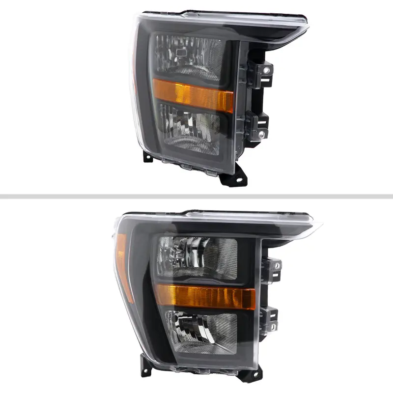 Spec-D 21-23 Ford F-150 Passenger Headlight Oem Black Replacement 2