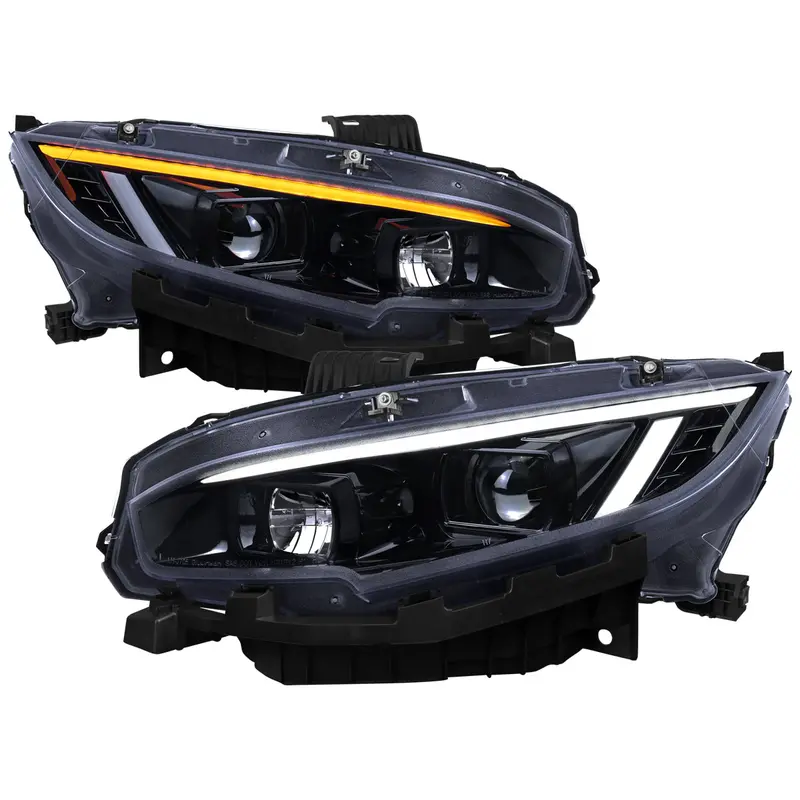 Spec-D 21-23 Ford F-150 Passenger Headlight Oem Chrome Replacement 1
