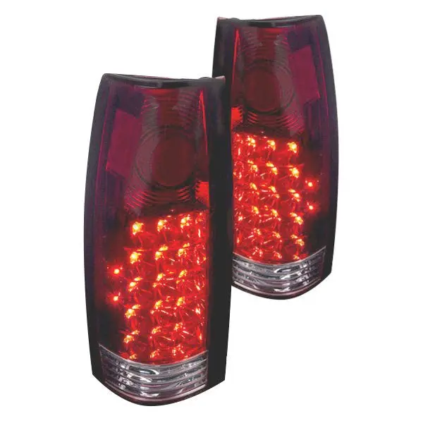 Spec-D 88-00 Chevy Silverado Gmc Sierra Led Tail Lights Red 1