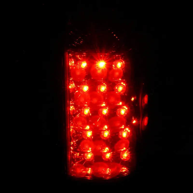 Spec-D 88-00 Chevy Silverado Gmc Sierra Led Tail Lights Red 2