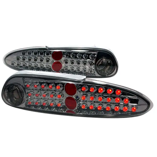 Spec-D 93-02 Chevrolet Camaro Led Tail Lights Smoked 1