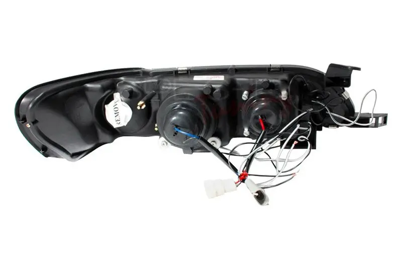 Spec-D 93-97 Toyota Corolla Halo Projector Headlights Chrome 2