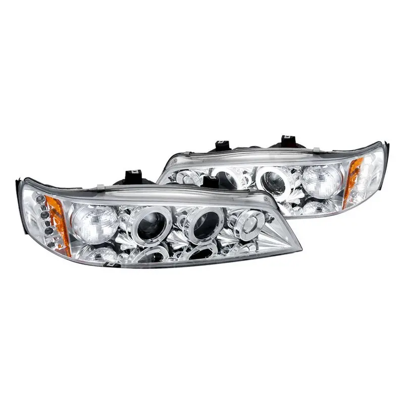 Spec-D 94-97 Honda Accord Halo Projector Headlights Chrome 1