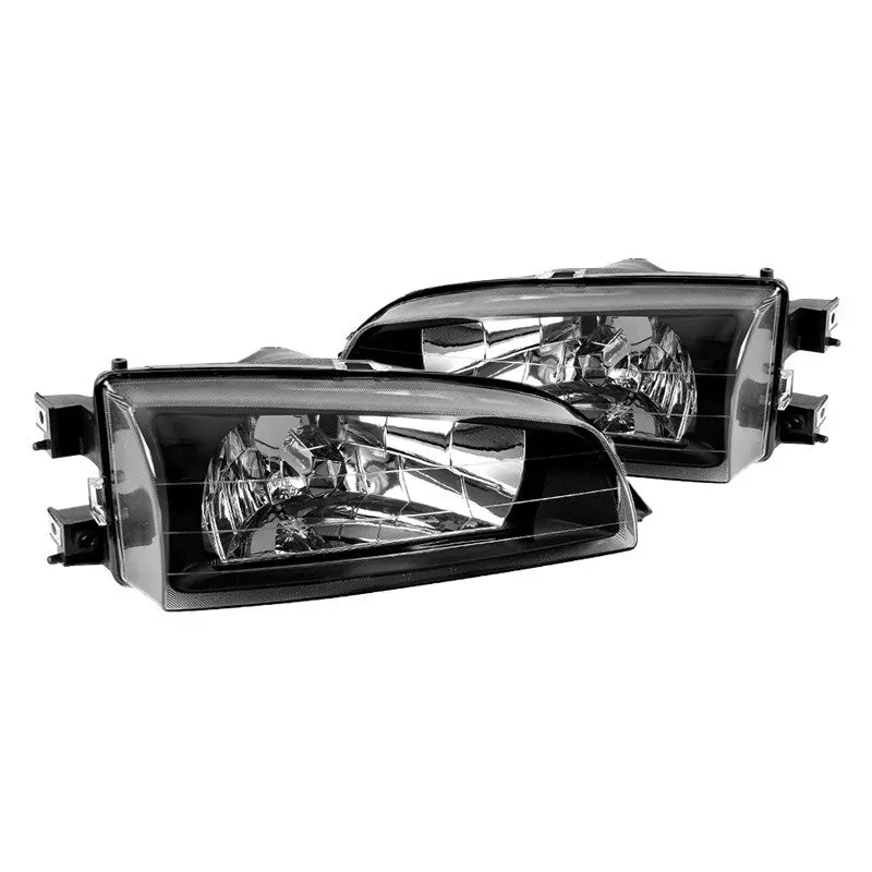 Spec-D 95-01 Subaru Impreza Headlights Projector Black/Clear 1