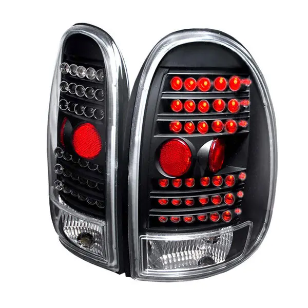 Spec-D 96-00 Dodge Caravan Led Tail Lights Black 1