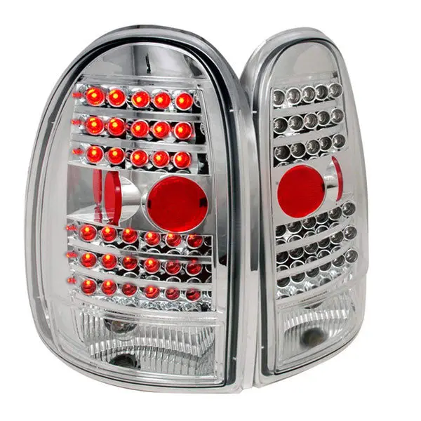 Spec-D 96-00 Dodge Caravan Led Tail Lights Chrome 1