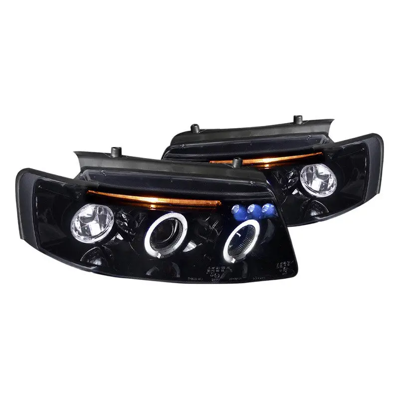 Spec-D 97-00 Vw Passat 4 5D Led Black Headlights Smoked Lens 1