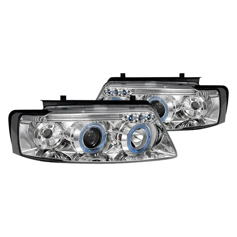Spec-D 97-00 Vw Passat Halo Projector Headlights Chrome 1