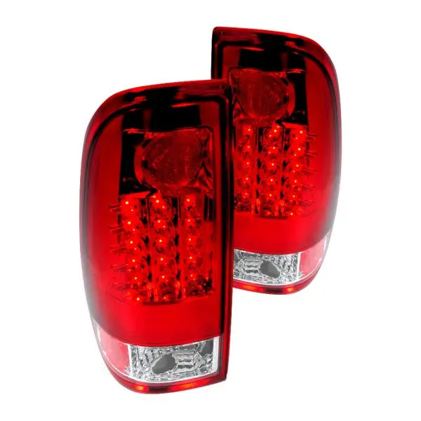 Spec-D 97-03 Ford F150 Led Tail Lights Red 1