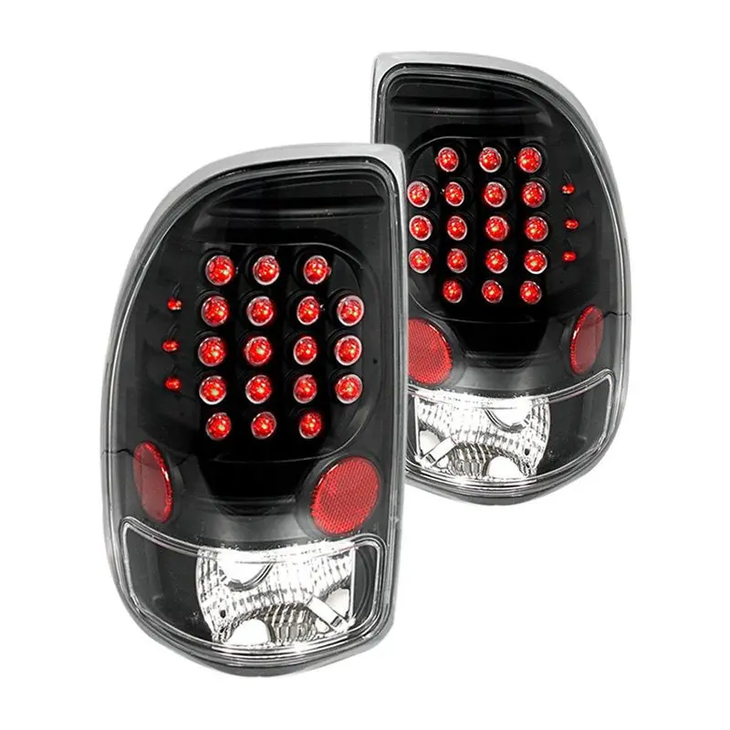 Spec-D 97-04 Dodge Dakota Led Tail Lights Black 1