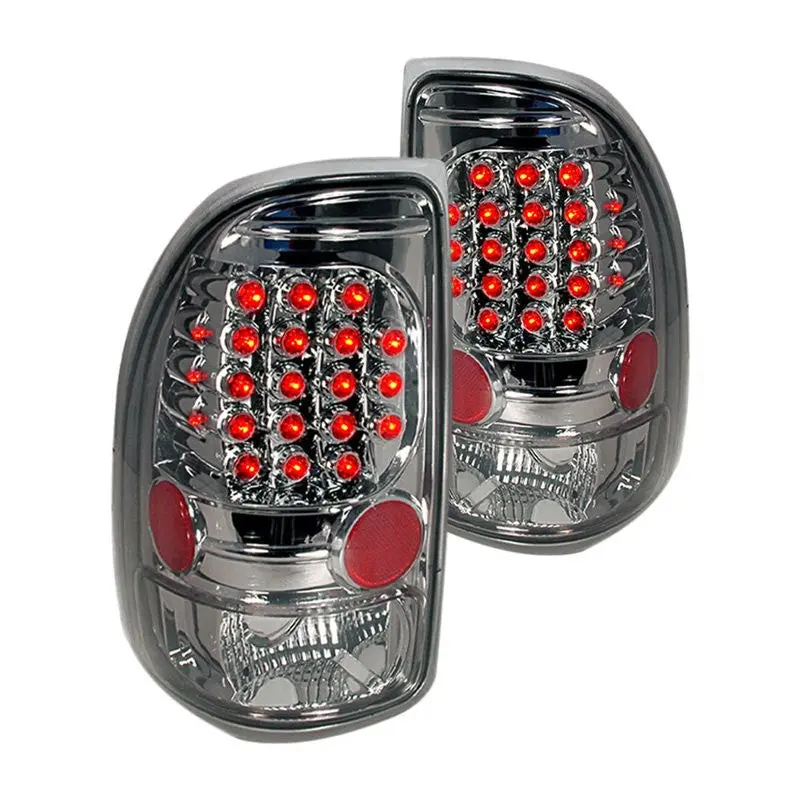 Spec-D 97-04 Dodge Dakota Led Tail Lights Smoked 1