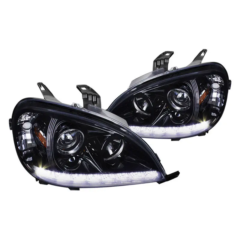 Spec-D 98-01 Mercedes Ml320 Ml430 Headlights Dual Projector Black/Smok 1