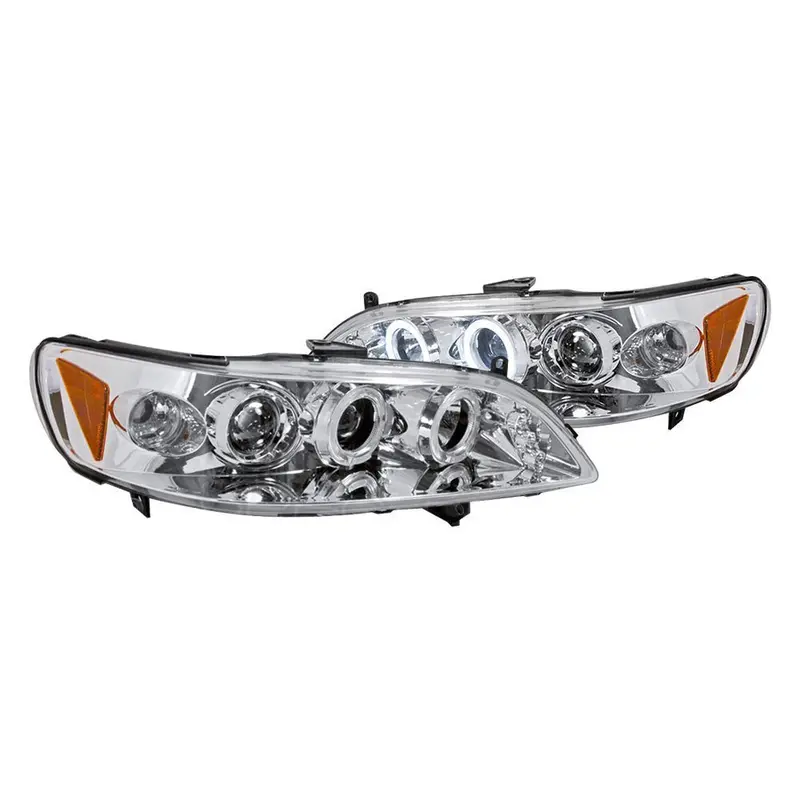 Spec-D 98-02 Honda Accord Halo Projector Headlights Chrome 1
