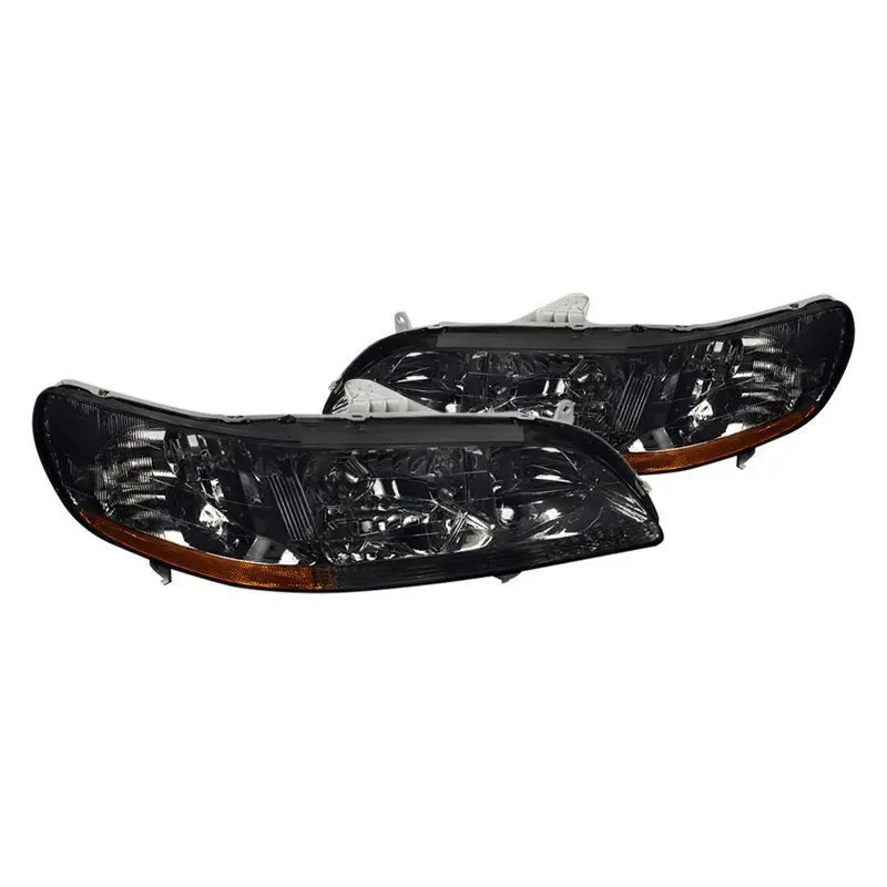 Spec-D 98-02 Honda Accord Headlights Oem Style Chrome/Smoked 1