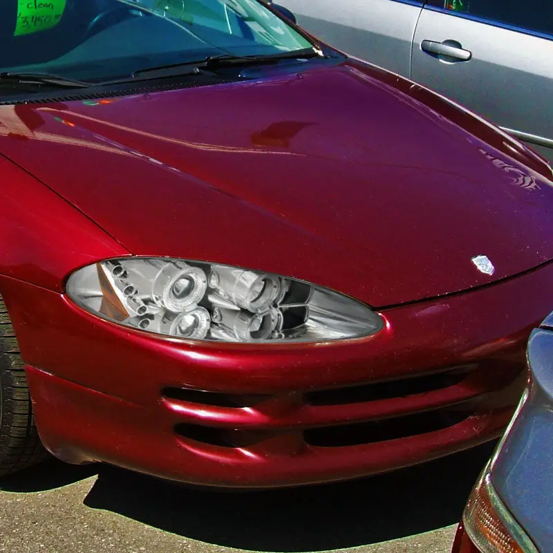 Spec-D 98-04 Dodge Intrepid R8 Projector Headlights Chrome 2