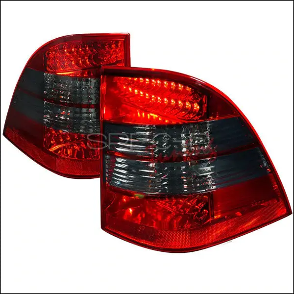 Spec-D 98-05 Mercedes W163 M-Class Ml320 Ml430 Tail Lights Red Smoked 1