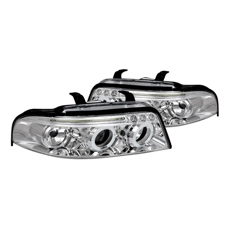 Spec-D 99-01 Audi A4 Projector Chrome Oem Halogen Headlights 1