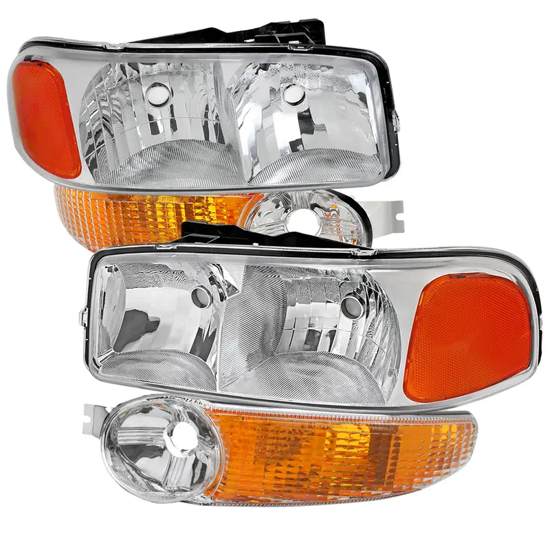 Spec-D 99-06 Gmc Sierra/ 00-06 Yukon Denali Headlights Oem Style 1