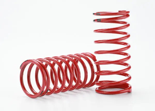 Spring, Shock (Red) (Gtr) (2.0 Rate Double Black Stripe) (1 Pair) 1