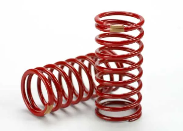 Spring, Shock (Red) (Gtr) (2.6 Rate Yellow) (1 Pair) 1