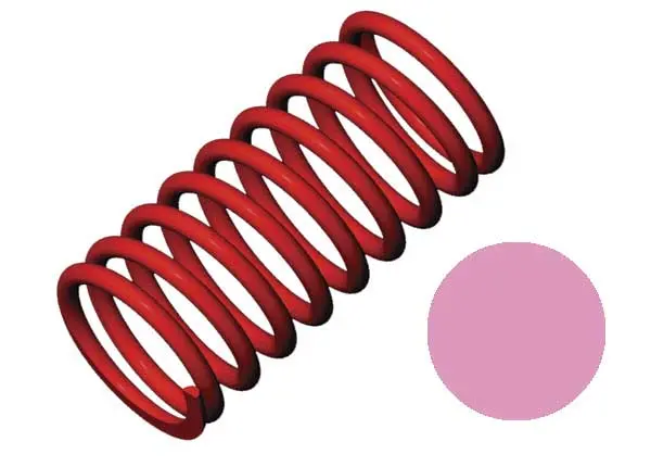 Spring, Shock Red (Gtr) (5.4 Rate Pink) (1 Pair) 1