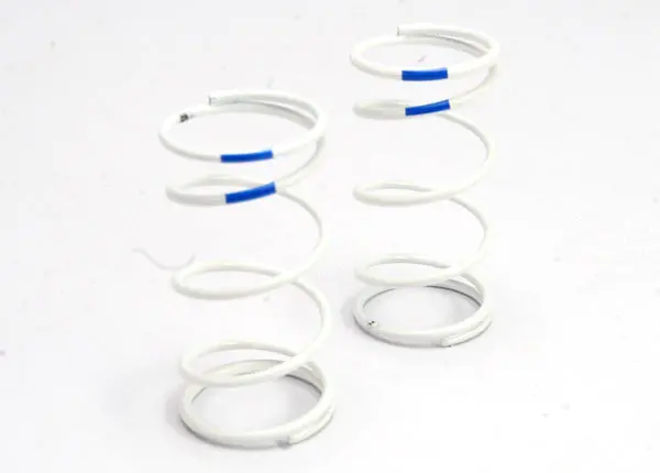 Spring, Shock (White) (Gtr) (1.6 Rate Blue) (1 Pair) 1