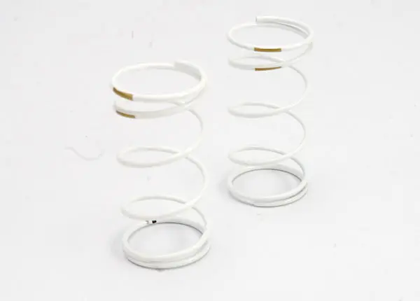Spring, Shock (White) (Gtr) (Front) (1.3 Rate Gold) (1 Pair) 1