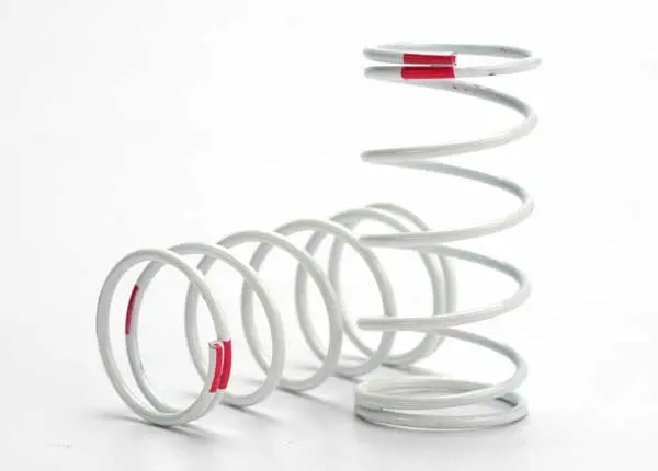 Spring, Shock (White) (Gtr) (Std. Rear) (1.4 Rate Pink) (1 Pair) 1