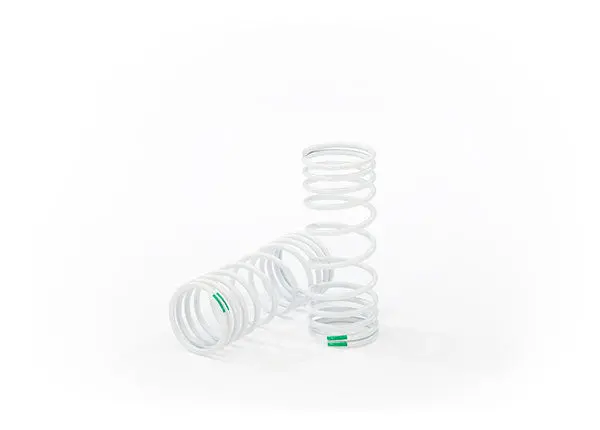 Springs, Front (Progressive, -10% Rate, Green) (2) 1