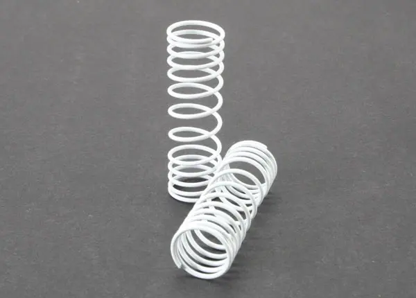 Springs, Front (White) (Progressive Rate) (2) 1