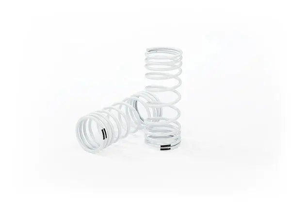 Springs, Front (White) (Progressive Rate) (2) 1