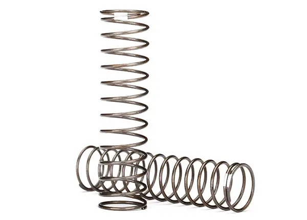 Springs, Shock (Natural Finish) (Gts) (0.30 Rate, White Stripe) (2) 1