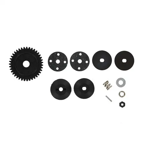 Spur Gear-39T Spring/Nylon Self-Lock Nut 1