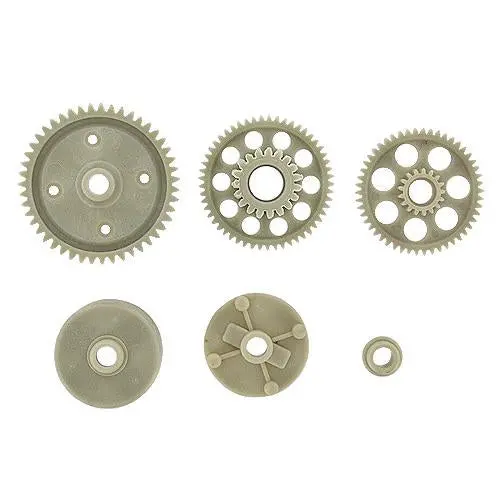 Spur Gear(47T), Driven Gears, Diff. Casing And Gasket (Gears Come In Black Or White) 1