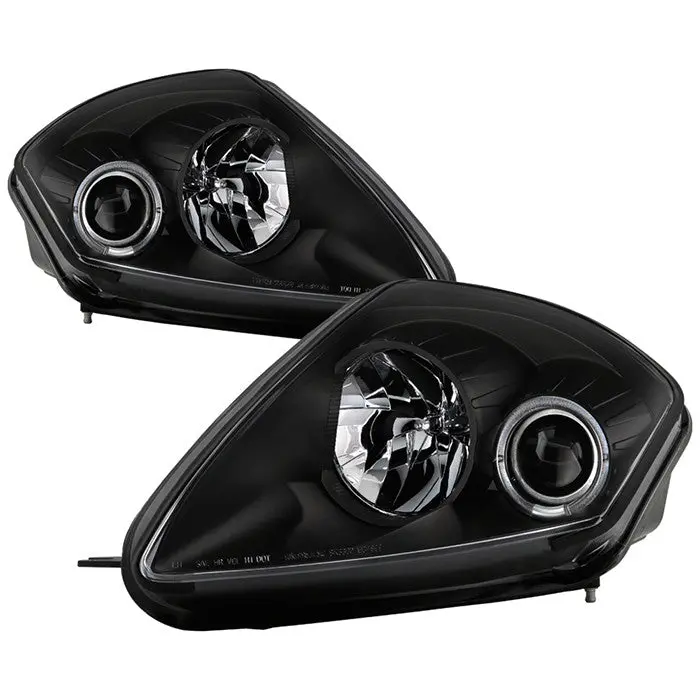 Spyder 00-05 Mitsubishi Eclipse Projector Headlights Black 1