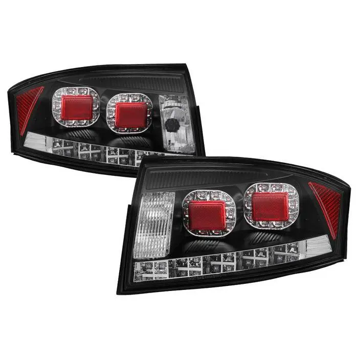 Spyder 00-06 Audi Tt Led Tail Lights Black 1