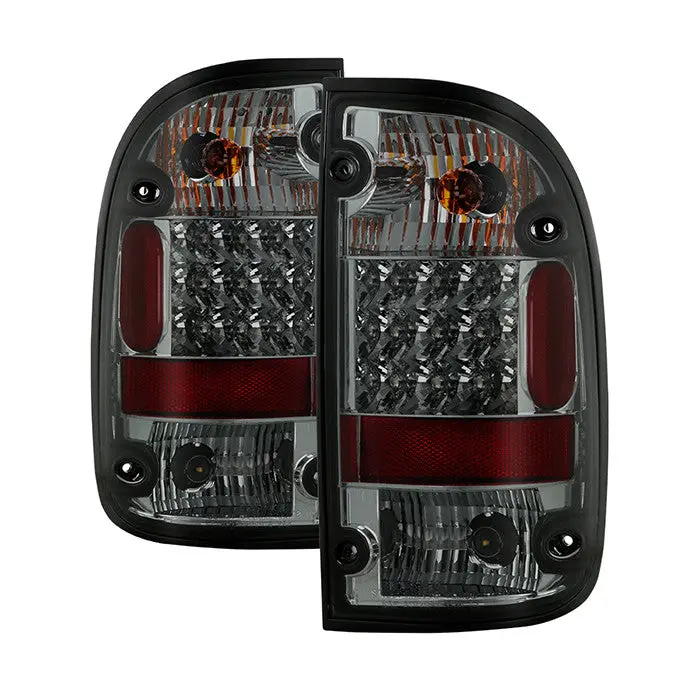 Spyder 01-04 Toyota Tacoma Led Tail Lights Smoked 1