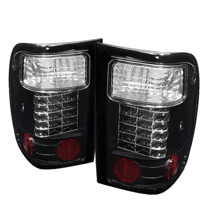 Spyder 01-05 Ford Ranger Led Tail Lights Black 1