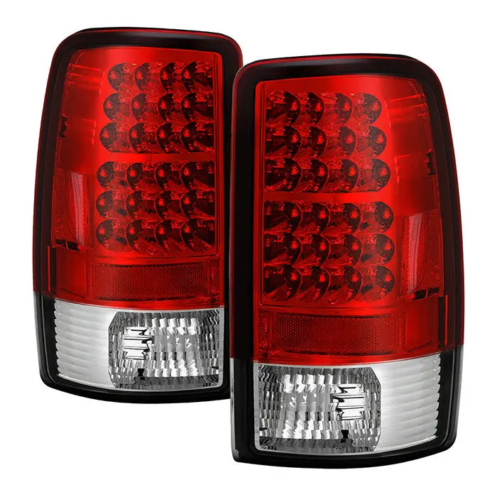 Spyder 01-06 Gmc Yukon Denali Xl Led Tail Lights Red 1