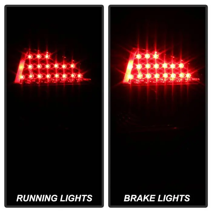 Spyder 02-05 Audi A4 Led Tail Lights Red 2