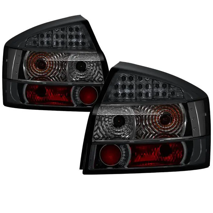 Spyder 02-05 Audi A4 Led Tail Lights Smoked 1