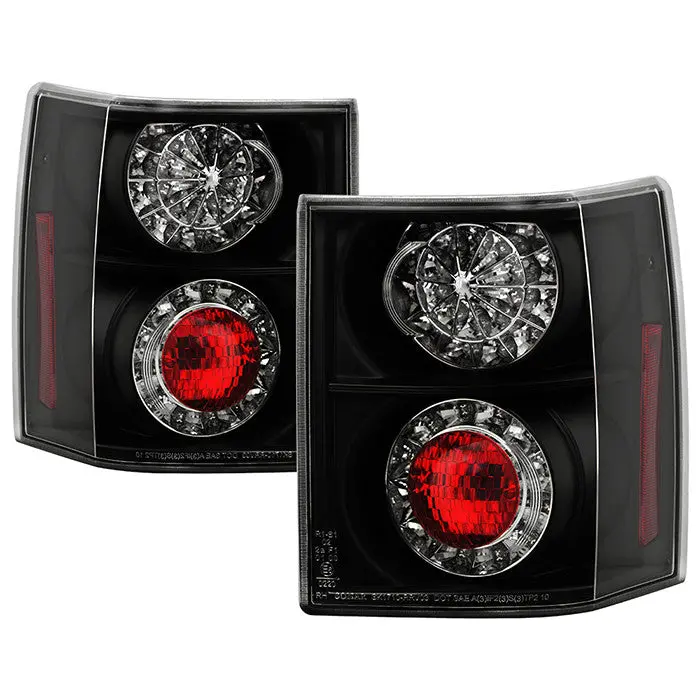 Spyder 03-05 Land Rover Range Rover Hse Led Tail Lights Black 1