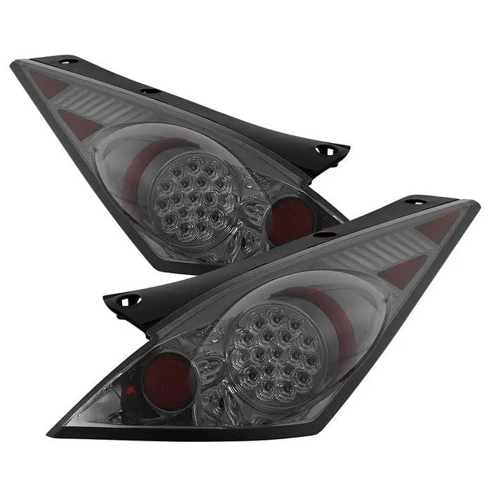 Spyder 03-05 Nissan 350Z Led Tail Lights Smoked 1
