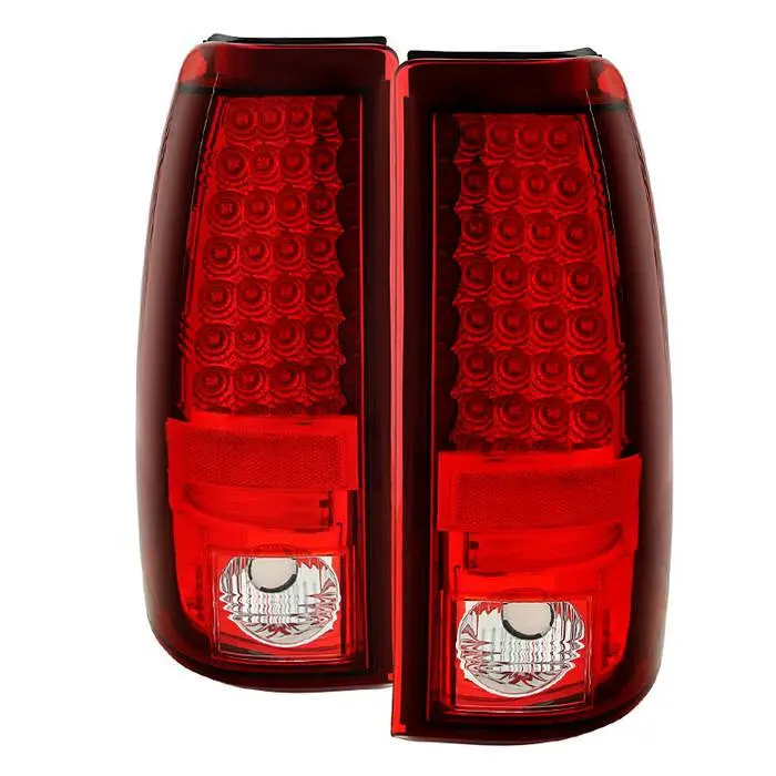 Spyder 03-06 Chevy Silverado 1500 2500 07 Classic Led Tail Lights Red 1