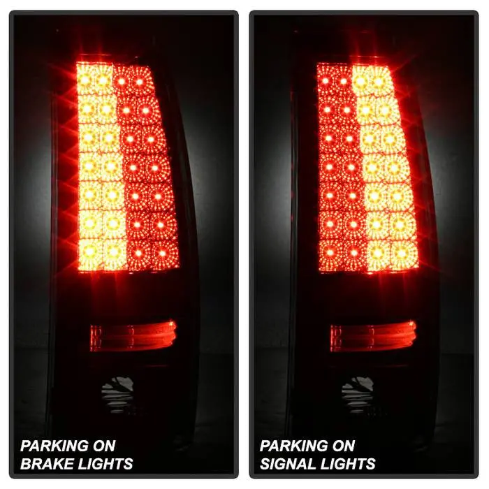 Spyder 03-06 Chevy Silverado 1500 2500 07 Classic Led Tail Lights Red 2